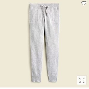 J. Crew cashmere cotton knit jogger pants